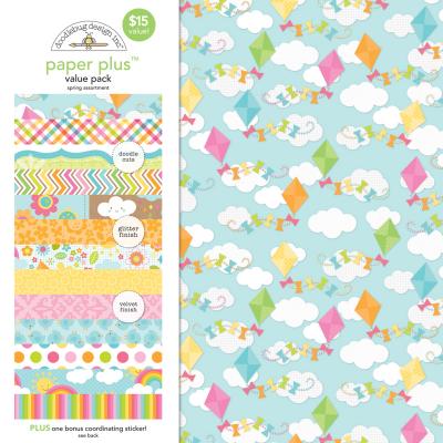 Doodlebug Paper Plus Pack Designpapier - Spring